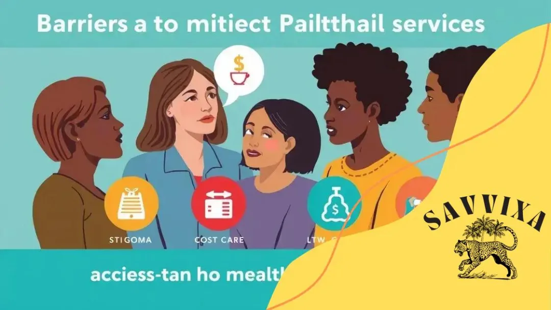 Barriers to accessing mental health services