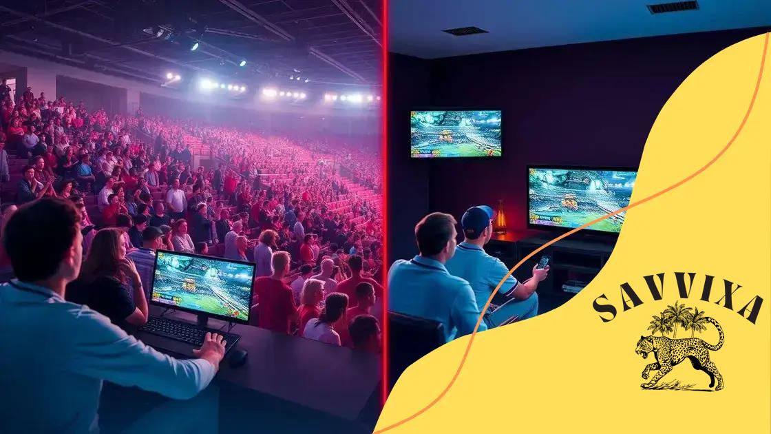 Audience engagement: e-sports vs. traditional sports