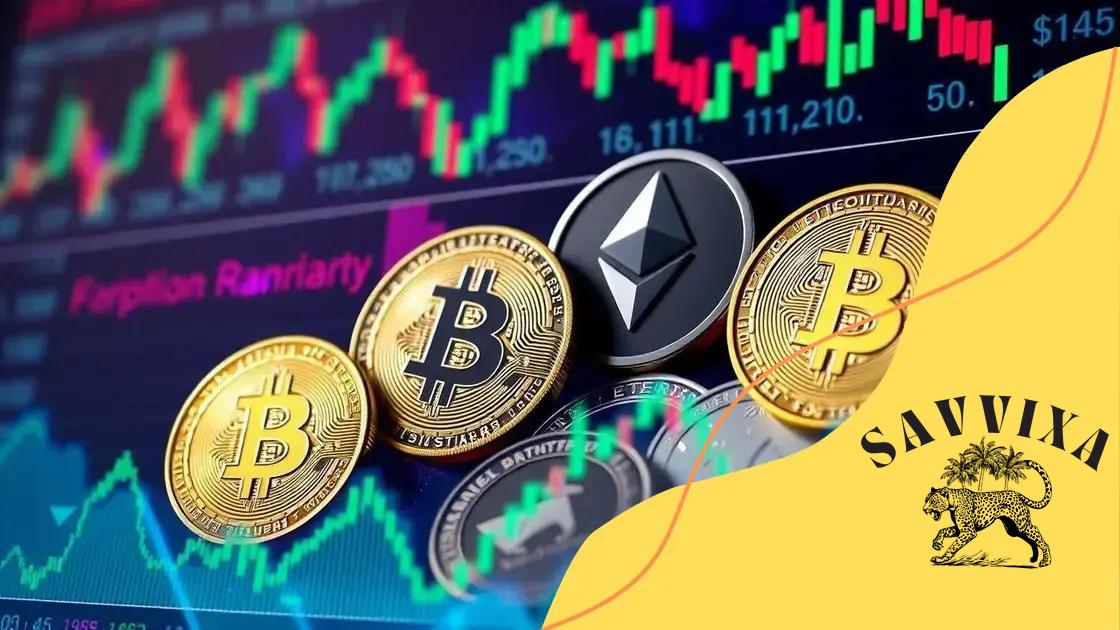 Predicted price movements for major cryptocurrencies