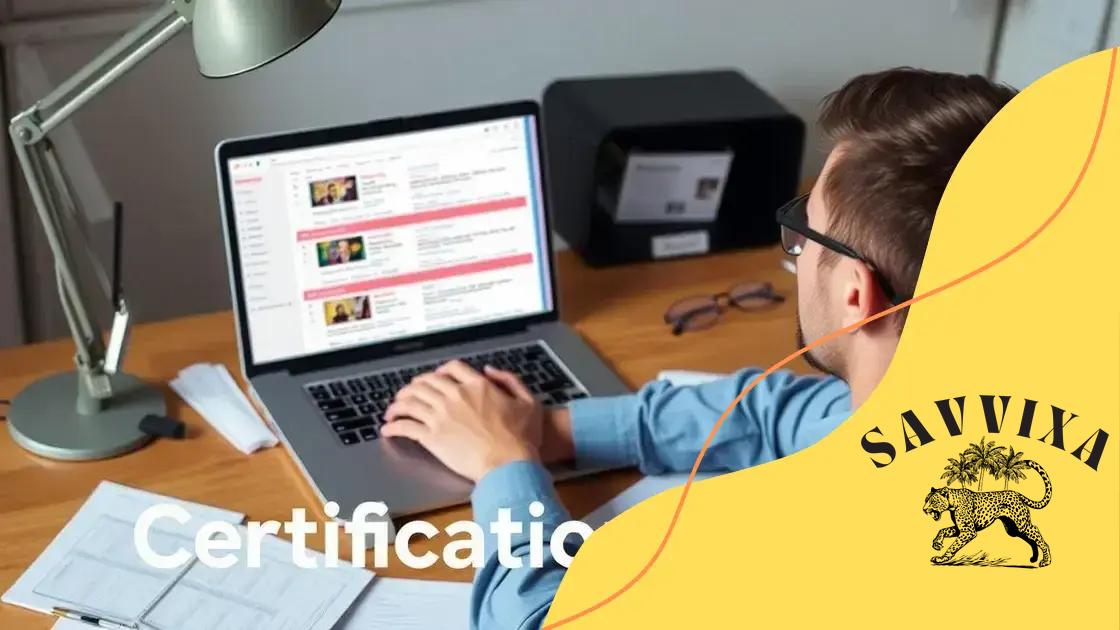 Choosing the right certification program