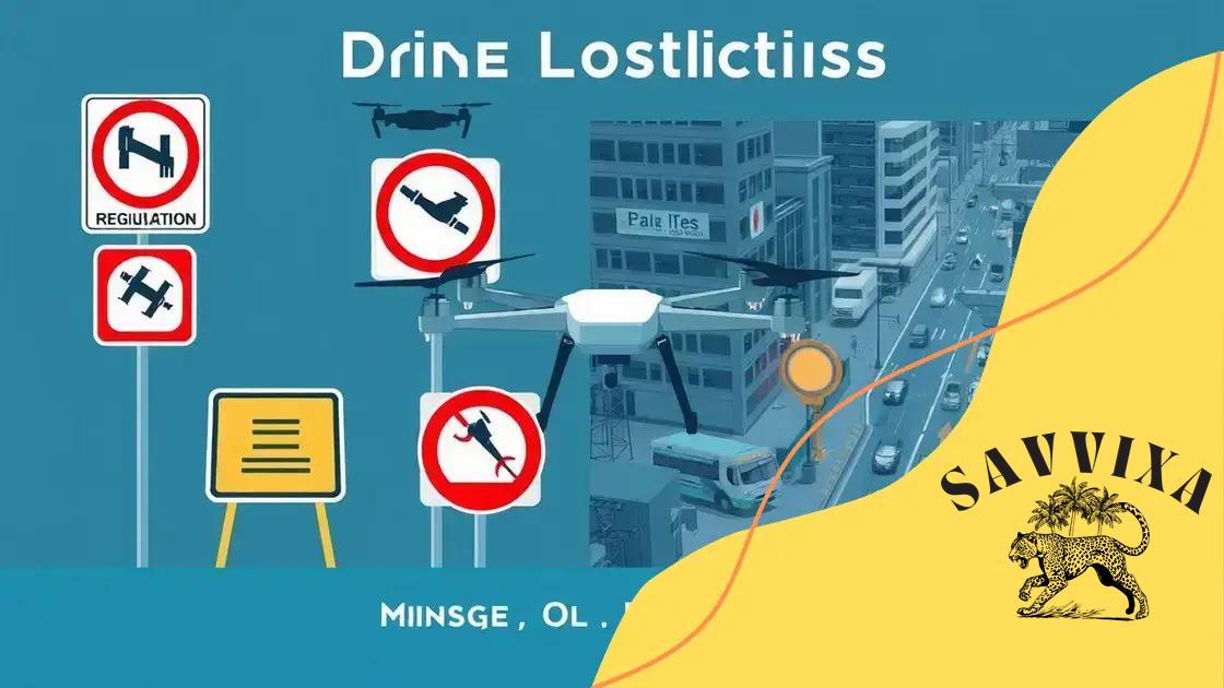 Challenges in implementing drone logistics