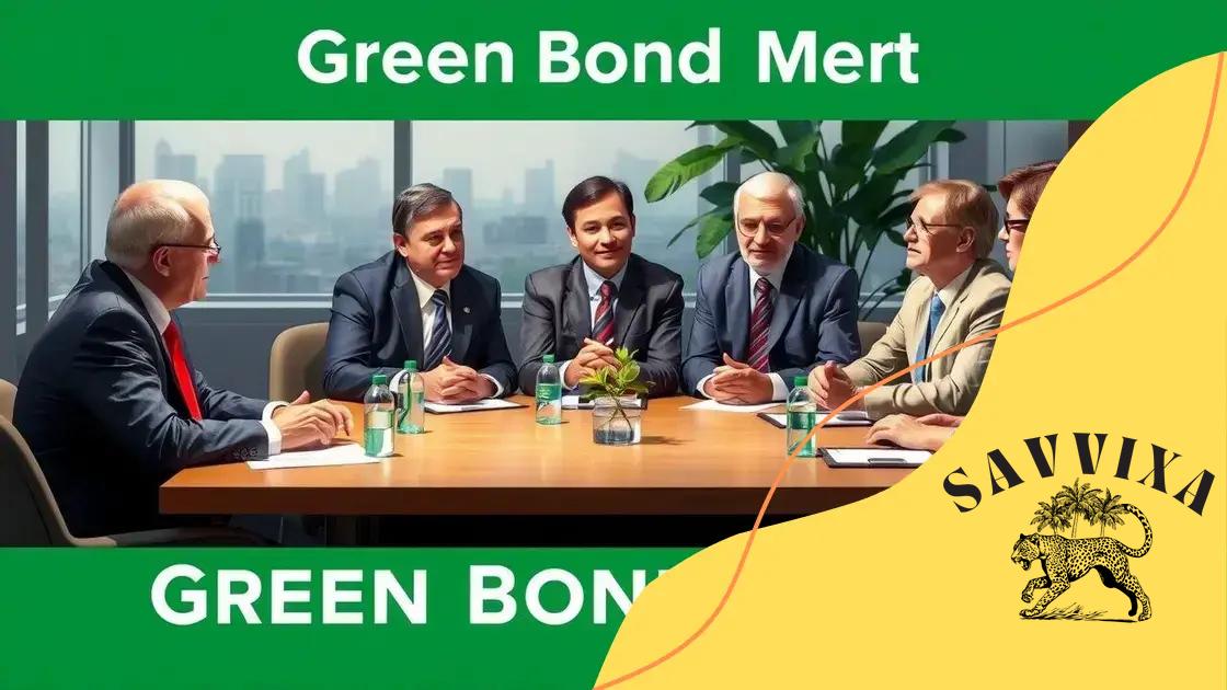 Key players in the green bond market