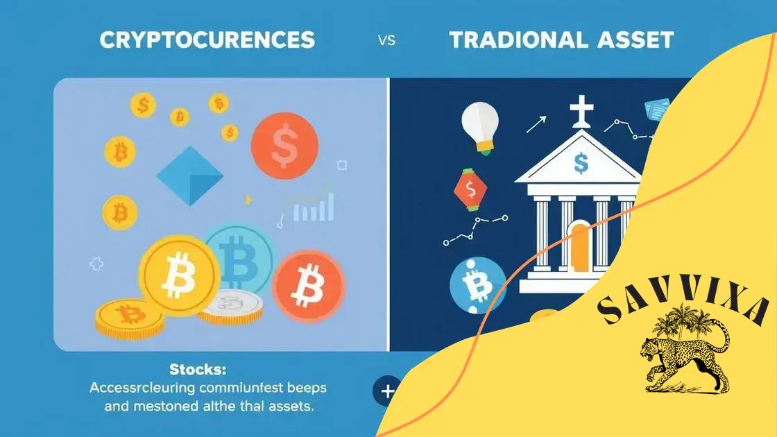 Comparing cryptocurrencies to traditional assets